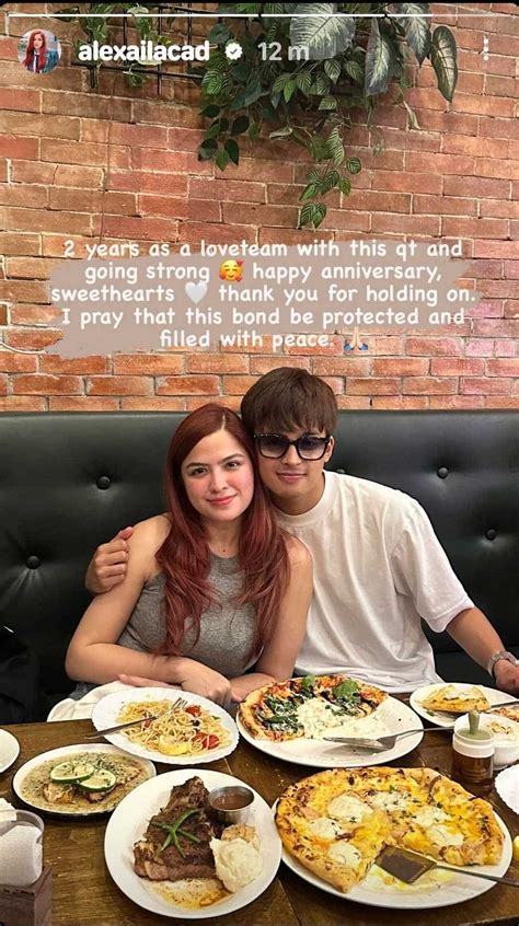Alexa Ilacad and KD Estrada celebrate 2nd anniversary as love team ...