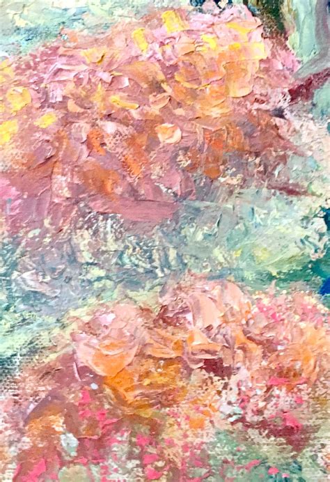 1963 Original Oil On Canvas Painting by, Maria Gerstman For Sale at 1stDibs