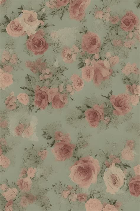 French Shabby Chic Decoupage Digital Paper Printable · Creative Fabrica