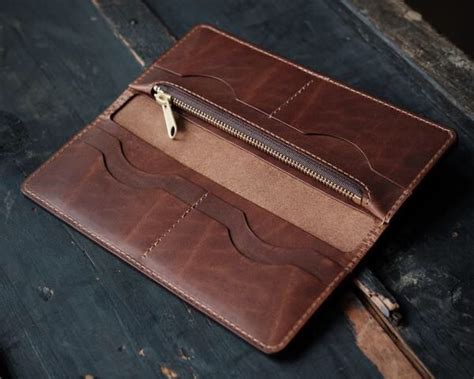 Leather Wallets – Little King Goods | Leather wallet, Long wallet ...