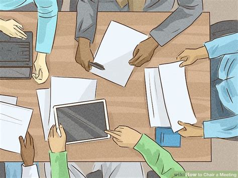 How to Chair a Meeting (with Pictures) - wikiHow