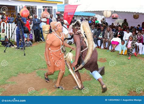 Traditional Dancers Perform in a Kikuyu African Wedding Ceremony Editorial Photography - Image ...