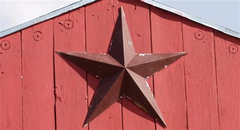 What's the meaning behind the metal stars you often see on old houses? - Morning Ag Clips