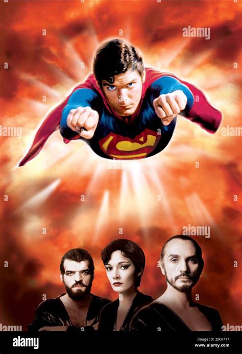 CHRISTOPHER REEVE, JACK O'HALLORAN, SARAH DOUGLAS, TERENCE STAMP ...