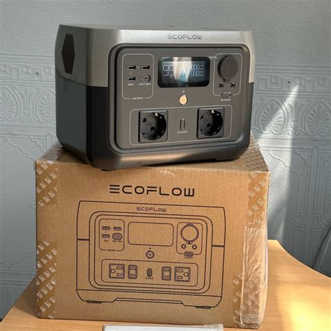 Зарядная станция EcoFlow River 2 MAX 512 Вт*ч 1000ВТ портативная ...