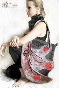 Валяние. Сумки Юлии Чернопазовой | Felt bag, Felted handbags, Felt purse