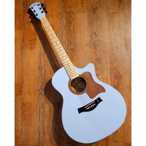 jual gitar akustikakustik elektrik jgs tr  bl biru tosca gloss