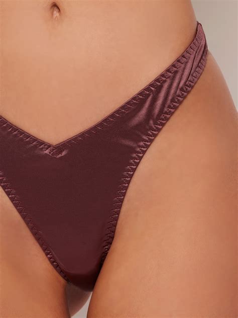 Rising Star Liquid Satin Tanga - Fredericks Of Hollywood – Frederick's