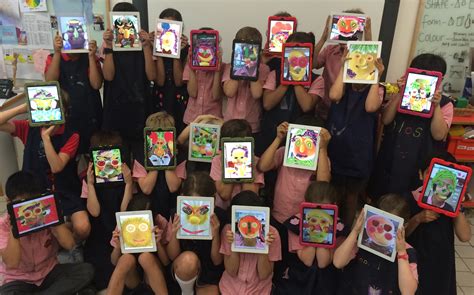 Salad Selfies & Art History | iPad Art Room