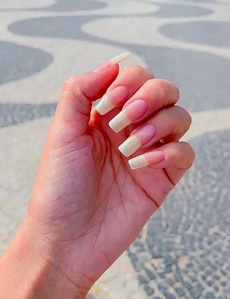 35+ Healthy Natural Long Nails for Inspo - ♡ July Blossom