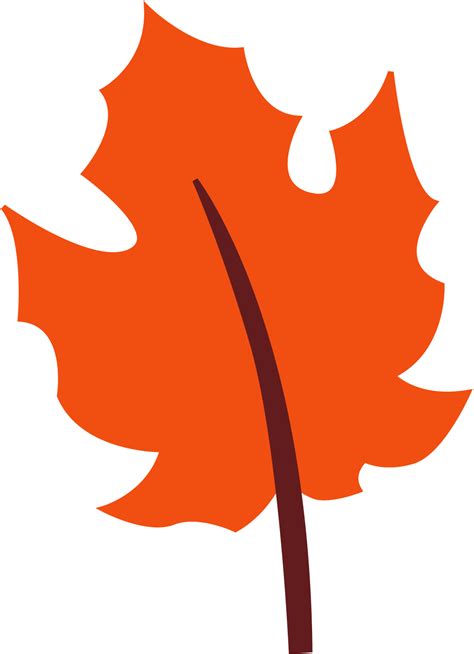 cartoon png fall leave - Clip Art Library