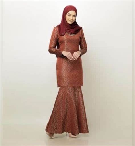 kurung moden songket design baju kurung moden hidaya fabrics ayu serapi