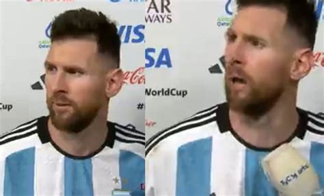 lionel messi taunts netherlands player   interview