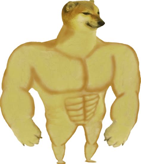 Buff Cheems is ready to beat you to death for posting cringe : r/dogelore