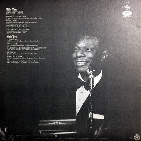 Nat King Cole-Unforgettable | Detroit Music Center