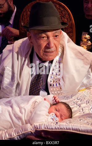 Jewish Circumcision ceremony. Jerusalem. Israel Stock Photo - Alamy