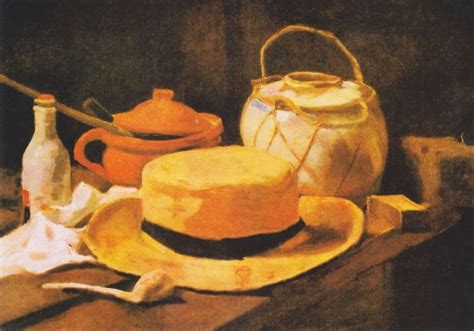 Винсент Ван Гог. Натюрморт с соломенной шляпой и трубкой | Van gogh ...