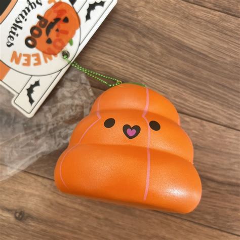 Branded halloween poo squishy - with packaging and tags - Depop