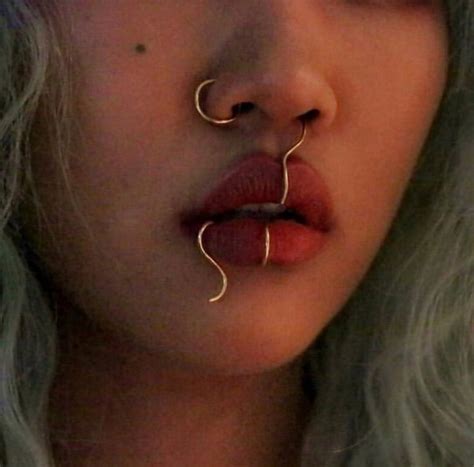 Unique piercing and Face Jewelry | Face jewellery, Piercings, Piercing