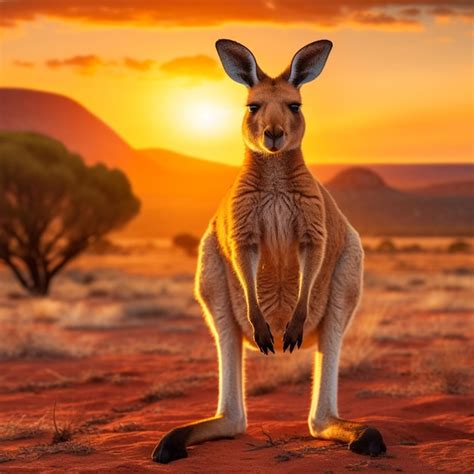 Premium Photo | An Australian kangaroo