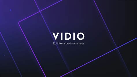 VIDIO - The Next-Generation Video-Editing Platform