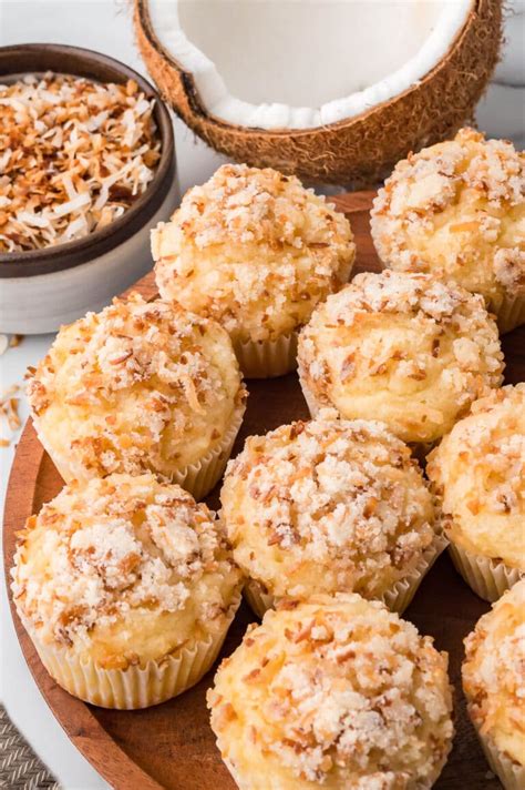 toasted coconut muffins simply stacie