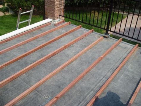 Building a deck on a flat roof – Artofit