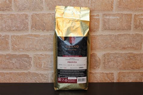 Зерновой кофе Grano Milano Pronto купить в Минске, цена - интернет ...