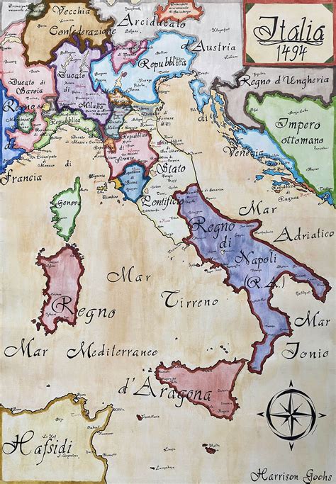 renaissance europe 1500 map 2