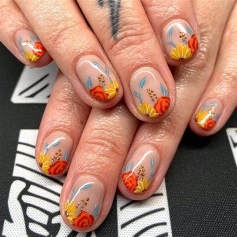 51 Best Spring Floral Nails - Ak Pal Kitchen