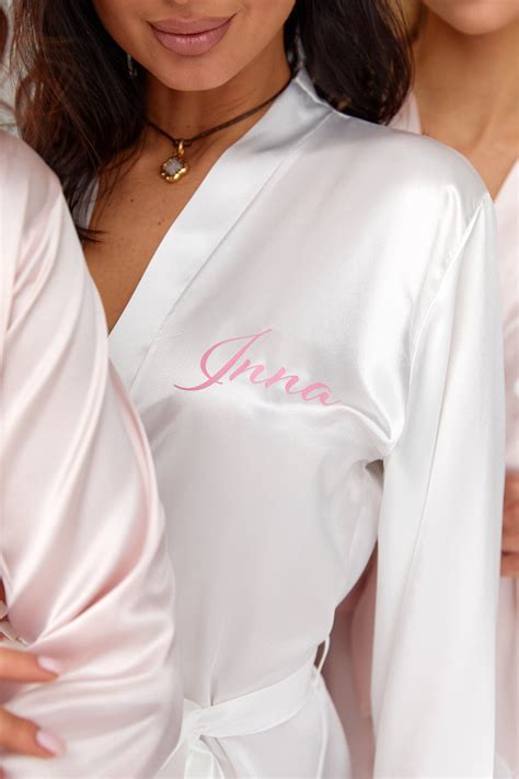 Feathers Satin Robes Custom Robes Satin Robe With Feathers - Etsy