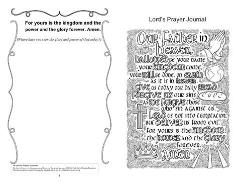 prayer journal templates kids adults templatelab