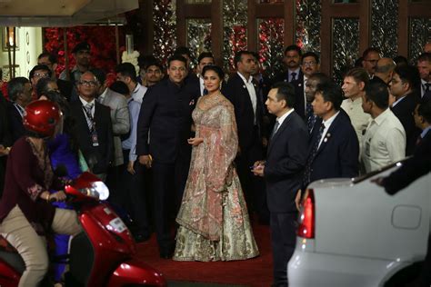 Lara Dutta at Isha Ambani and Anand Piramal's wedding on 12th Dec 2018 ...