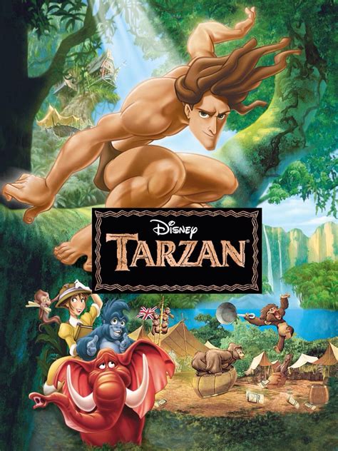 Tarzan 1999 Tony Goldwyn, Glenn Close, Tarzan Movie, Baby Tarzan, Minnie Driver, All Movies ...