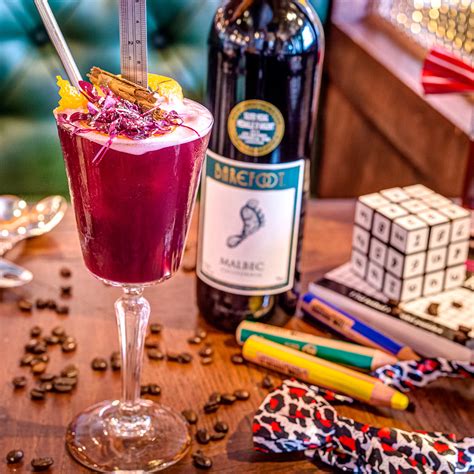 malbec geek chic cocktail recipe barefoot wine bubbly