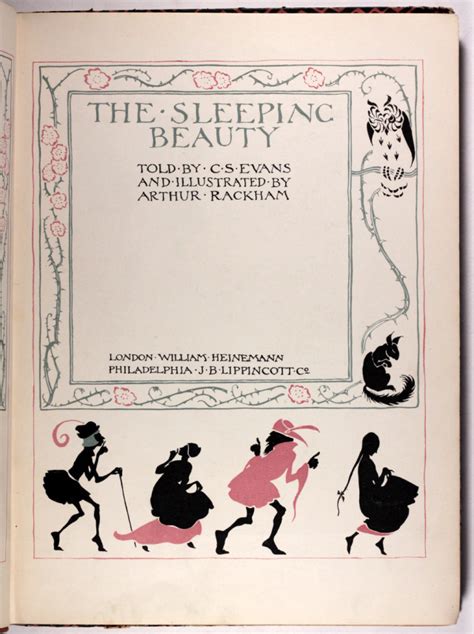 Old Books & Things.. — The Sleeping Beauty - Illustrated by Arthur...