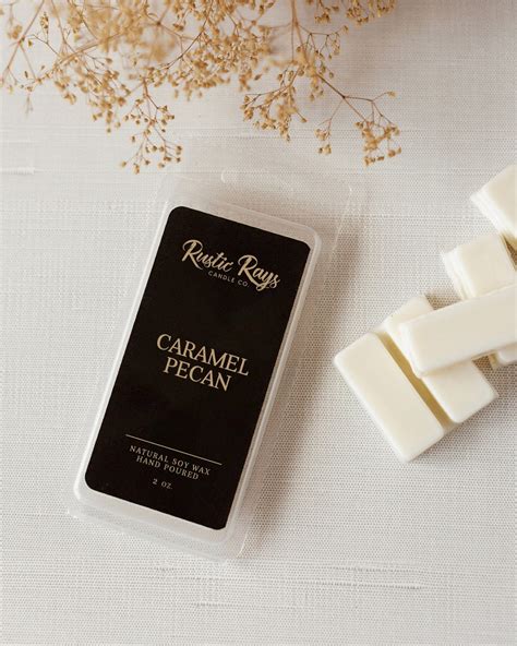 Caramel Pecan Wax Melts Soy Wax Cubes Fall Candles - Etsy