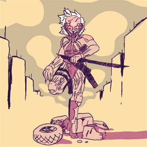 STIG MOX — Doodle of mgs4 Raiden that turned out pretty cool!...