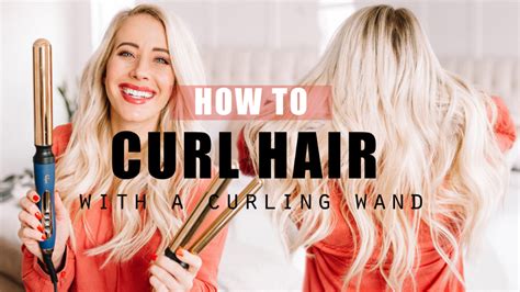 How to CURL HAIR with a curling wand! - Twist Me Pretty