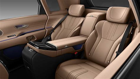 2023 Toyota Century SUV Tan Interior Rear Seats - AUTOBICS