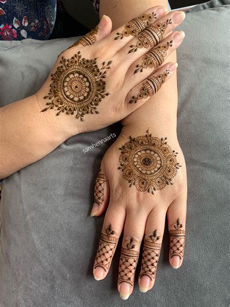 mandala art henna tattoo designs simple mehndi designs  hands