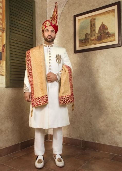 trendy colors  mens sherwanis    era