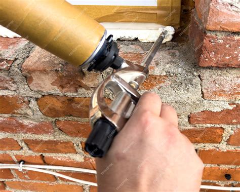 Premium Photo | Window installation the process of insulating windows