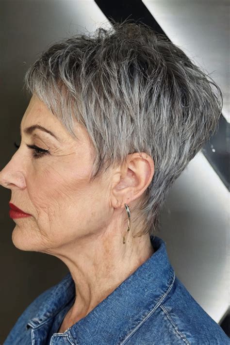 Trendy and Timeless: Chic Hairstyles for Women Over 60 with Fine Hair ...