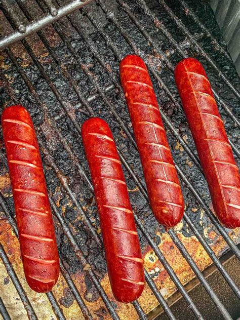 how to smoke hot dogs on a pellet grill
