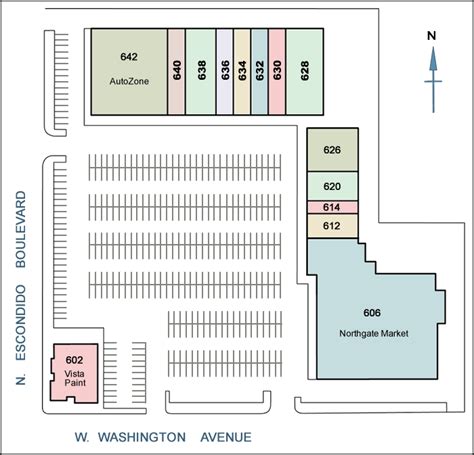 Escondido Square Shopping Center - Northgate Market, AutoZone, Vista ...