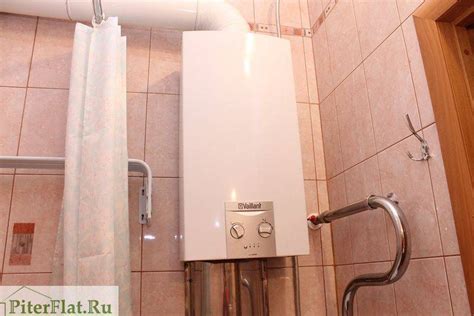 Газовый котел - колонка в ванной комнате - установка и размещение