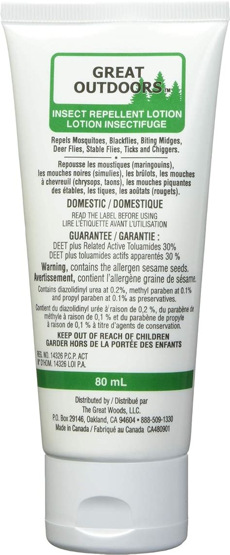 Insect Repellent Lotion - 80 Ml 30% Deet 80 Milliliter: Amazon.ca ...