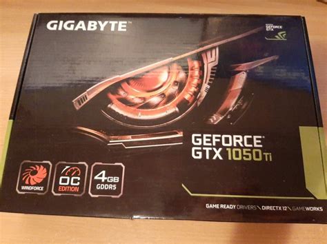 Gigabyte GTX 1050Ti 4GB OC