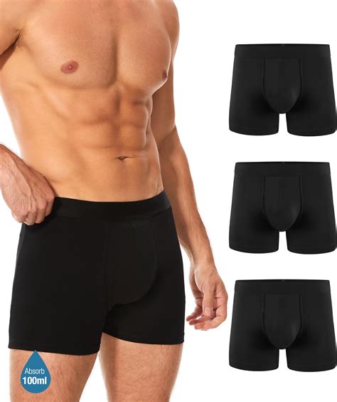 Amazon.com: Octipa Men's Ultra-Absorbent Incontinence Boxer Briefs